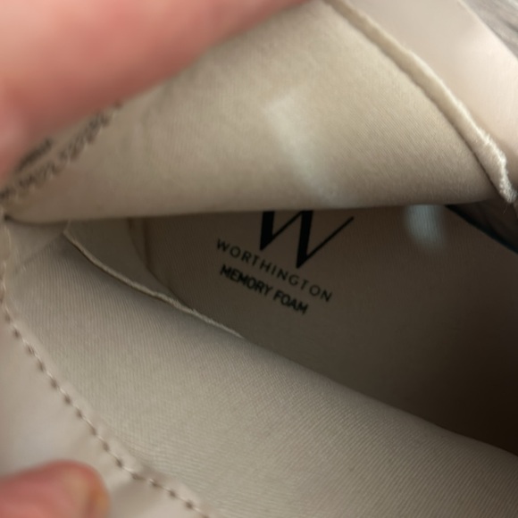 WORTHINGTON MEMORY FOAM-WOMEN BROOK DALE HEELS ZEBRA BOOTIES SIZE 7.5M - Picture 8 of 10